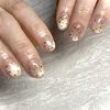 【上品×遊び心】フラッシュマグ×カラフルホロで魅せる大人可愛いネイル✨