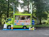 「明日は1号車が葛西臨海公園、2号車が生物園へ出動します🍧🚚」