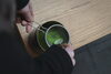 驚くほどなめらかに、効率よく抹茶を漉すことができます。「【商品案内】職人技が光る逸品「抹茶ストレーナー」を店舗で販売中！枚方でお茶カフェなら　茶通仙 多田製茶」