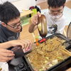 グランデールの夏祭りで焼きそば作りを楽しみました♪