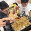 グランデールの夏祭りで焼きそば作りを楽しみました♪