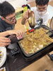 「グランデールの夏祭りで焼きそば作りを楽しみました♪」