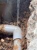 「漏水修理で水道管を取り替え、漏水を止めました🔧」