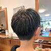 襟足のデザインで楽しむショートヘアスタイル