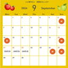 いい顔サロン営業日カレンダー🗓️「9月の営業日のお知らせ🗓️」