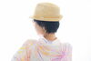 浴衣　帽子「夏の終わりにシミが濃く見えるのはなぜ？」
