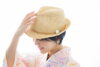 浴衣　帽子「秋になったら日焼け止めはもういらない？」