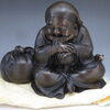 【新潟市/三条市/買取本舗ふくろう】　大黒天　祥雲　銅製　置物　鋳銅　鋳物　金工　工芸品　骨董品　恵比寿　布袋　七福神　観音像　仏像　買取　売る　遺品整理　終活　断捨離　空き家整理　解体整理　整理品　出張買取　新潟市東区　新潟市西区　三条市