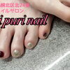 フットネイル❤︎かわいいだけじゃダメですか【札幌北区北24条ネイルサロン　yuki puri nail】
