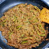 「ゴーヤキーマカレー風が出来上がりました！」