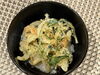 おでん出汁の天ぷら茶漬け。750円。「【小樽・花園】〆はおでん出汁の天ぷら茶漬け。750円です🍚」
