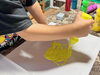 「絵の具で広がる自由創作！子どもの想像力と好奇心から生まれた「地球と海」の世界🌎✨【創作は無限😆葛飾区高砂の習い事アート教室🎨】」