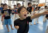 「9月5日(土)の稽古風景≪ 明石/空手/スポーツ/運動/幼児/小学生/お稽古/習い事≫」