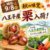 明日、9/8 火曜日　秋の味覚　八王子産くりが入荷します。その他、八王子産野菜も充実していますのでぜひ、802SKYSHOPにお越し下さい。夏野菜と秋の野菜が重なる時期です。