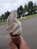 今週のソフトクリームは発酵学園で(⁠・⁠∀⁠・⁠)「今週も宜しくお願い致します✨️」