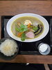 スープカレー（グリーン）「9月半ばですね」