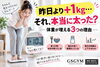 「【昨日より1kg増えた…】それ、本当に太った？体重が増える3つの理由」