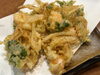「【小樽・花園】海鮮かき揚げは600円。しめには小丼もあります🍤」