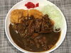 「本日のAランチは　チキンカツカレー🍛」