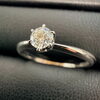 鑑定書付きPt950ダイヤモンドリングを買取いたしました💍宝石・ジュエリーのご相談は買取専門店 銀座屋 徳島藍住店へ