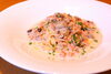 信州サーモンときのこのクリームパスタ「✨🍝パスタランチ新メニュー」