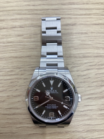 ロレックス（ROLEX）EXPLORERⅠ松戸「【ロレックス（ROLEX）EXPLORERⅠ　高価買取】松戸市の買取専門店「おたからや　松戸駅西口店」電話相談無料＆査定無料♪」