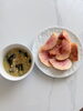 お土産の桃🍑朝ごはん「【ゆるっと日常】最近の朝ごはんでゆる美容のコツ🥑✨ 【札幌北区篠路プライベートサロン　Te-tora】
美軸・数霊術カウンセリングも好評！脳波と骨格を整え睡眠の質を上げる安眠サロン」