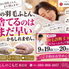 羽毛が飛び出して困っているふとん，どうしていますか？