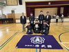 佐藤監督、本日の出場メンバーで記念写真（次は、全員で撮りたいね）撮影「地域クラブ「修武館」デビュー戦！【9/12伊丹市中学校新人大会（剣道）】」