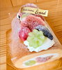 「敬老の日にありがとうを込めたロールケーキ」