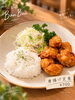 「南葛西・フラワーガーデンそばのcafeBanBan ジューシーな唐揚げ定食ランチ【葛西カフェ】」
