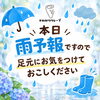 雨の日も通常通り営業中！足元に気をつけてお越しください