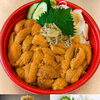 ホタテ刺身！ウニ丼人気です！漁期の関係で、ご提供出来ない場合もございます！