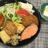 本日のAランチは バラエティヘルシーランチ