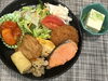 「本日のAランチは バラエティヘルシーランチ」