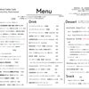 9／18〜27カフェレストランメニュー