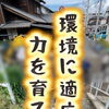 ＼環境に適応する力を育てる🐶👷／