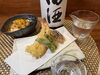 「【小樽・花園】カウンターでひとり天ぷら。田酒を一杯🍶」