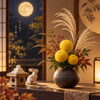 9月25日のお月見に。ピンポン菊やススキで楽しむ秋の季節のしつらえ