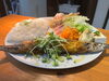 ワンプレートランチのお魚が秋刀魚になりました！「ランチの鮮魚に旬の秋刀魚が登場♪特製燻製チミチュリソースとチーズで楽しむ洋風ロースト！」