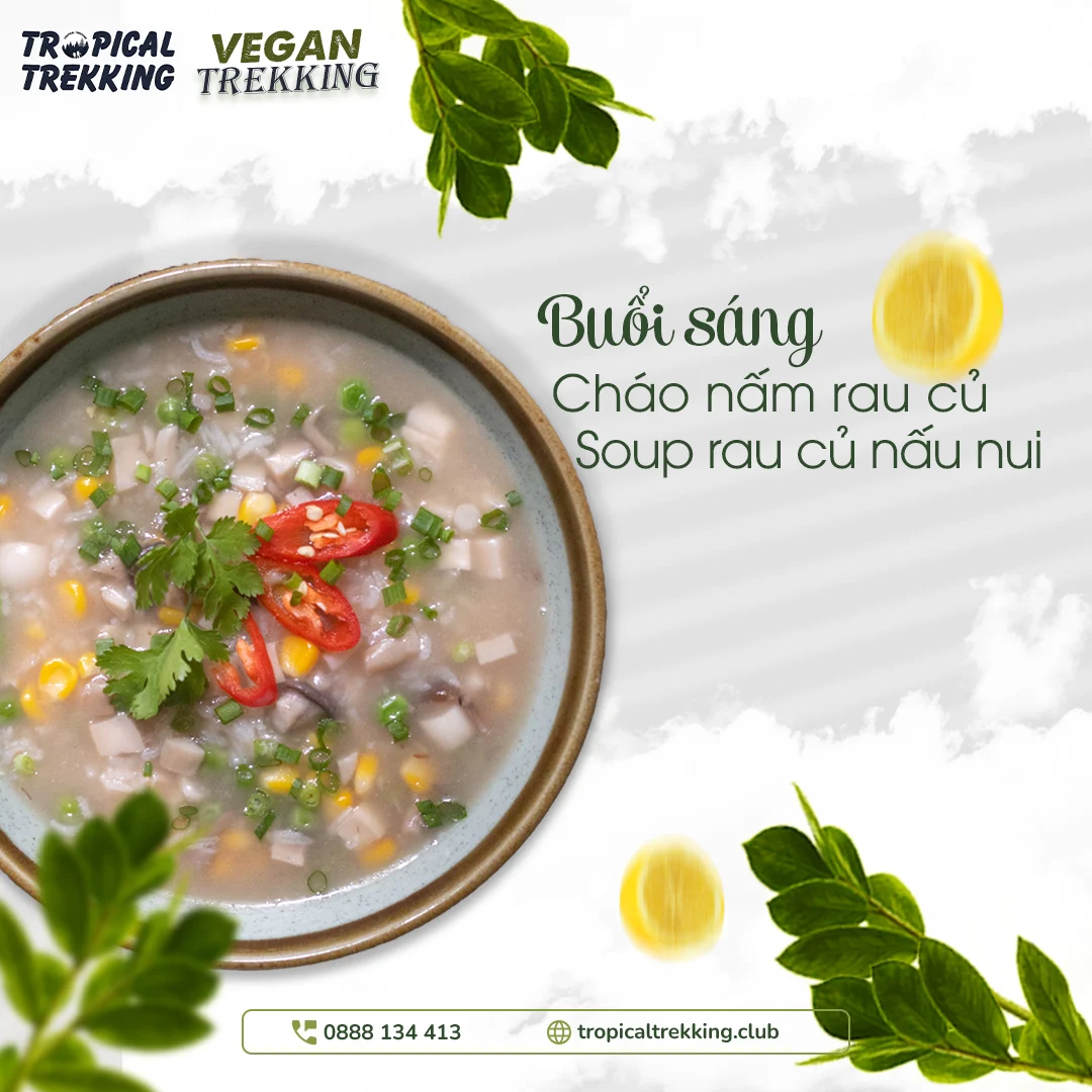 「Tropical Trekking: Tour trekking có thực đơn thuần chay」