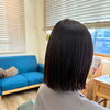 自然な丸みを残すダメージレスなビカクストレート
諏訪市四賀の美容室ラルム