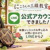 LINE公式アカウントができました🌺｜
日の出町 にこさんの三線教室