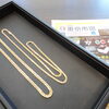 大田原市のお客様から K18 喜平ネックレス 2点 をお買取りしました！