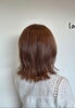「透明感のある柔らか秋カラー【諏訪市｜美容室｜ヘアケア ラルム】」