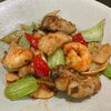 ✰オススメ一品✰ 牡蠣と海幸炒め / Stir-fried Oysters and Seafood