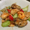✰オススメ一品✰ 牡蠣と海幸炒め / Stir-fried Oysters and Seafood