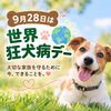 9月28日は世界狂犬病デー🐾大切な愛犬と地域を守る予防の輪