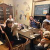 『ぷくcafé定例会に滋賀守山から聴導犬🐕と共に初参加』
