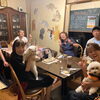 『ぷくcafé定例会に滋賀守山から聴導犬🐕と共に初参加』